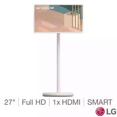 LG 27ART10AKPL.AEKW StanbyME 27 Inch Full HD LED Wireless Design Screen On Stand • £1249.97