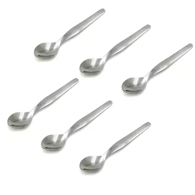 Grilo Kitchenware Paula Stainless Steel Espresso Spoons  - Set Of 6 • $10.95