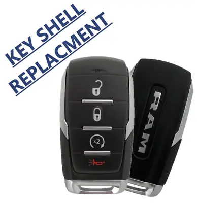 Smart Remote Key Shell For Dodge Ram 1500 2019 - 2022 Oht-4882056 68442907 • $17.99