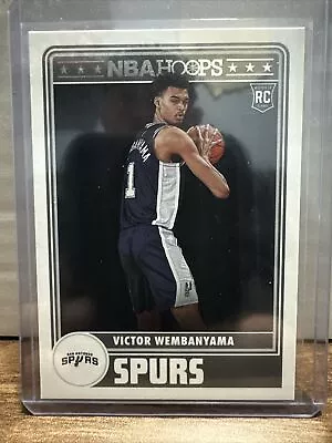 VICTOR WEMBANYAMA RC 2023-24 Panini NBA Hoops #298 San Antonio Spurs 💎 MINT • $9.95