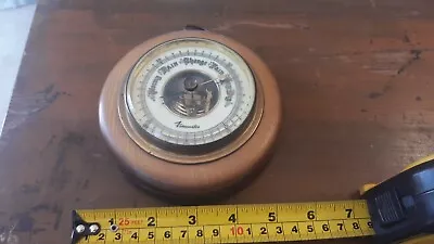 Vintage Western Germany Barometer Stormy Rain Change Fair Very Dry.  Forecaster • $21