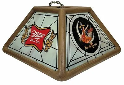 Vintage Miller High Life Beer Lady Toast In Motion Billiard Pool Table Light  • $379.99