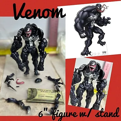 Marvel Legends Monster Venom Figure 6” W Stand Multiple Arms NWOB 2 Caps • $21.61