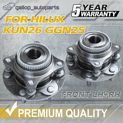 2x Front Wheel Bearing And Hub Assembly For Toyota Hilux KUN26R GGN25R 4X4 4WD • $128