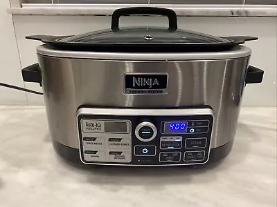 Ninja CS960IQ Cooking System Triple Fusion Heat Auto-IQ  Slow Cooker 6qt • $129.99