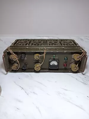 Vintage 1960s VIETNAM WAR Audio Frequency Amplifier US Army Jeep AM-4254/UIH-6 • $99.99