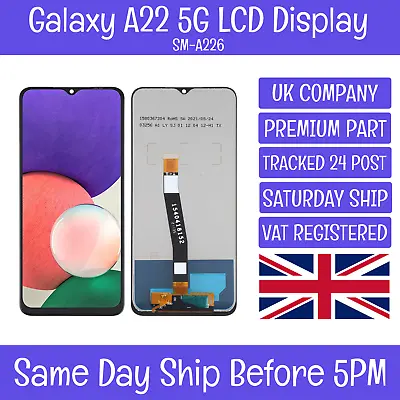 Samsung Galaxy A22 5G SM-A226 Replacement LCD Display Screen Touch Digitizer • £16.99