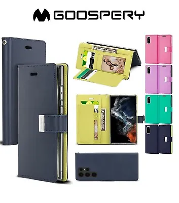 For Samsung Galaxy S24 S23 S22 S21 S20 Plus Ultra FE Case Leather Cover Wallet • $12.99