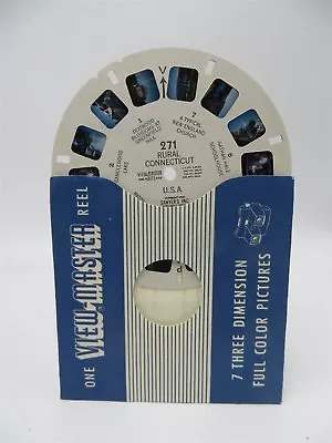 View-Master Reel 271 Rural Connecticut CT Single Reel • $2.50