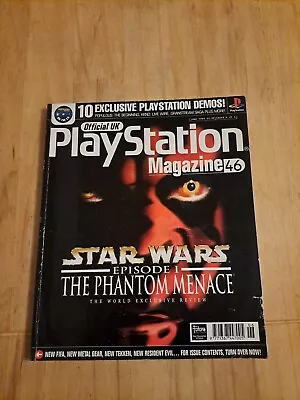 Official UK Playstation Magazine June 1999 Issue 46 With Demo Disc • £3