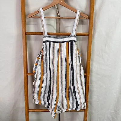 $19.95 • Buy Tigerlily Romper Womens 8 Multicoloured Striped Sleeveless Playsuit