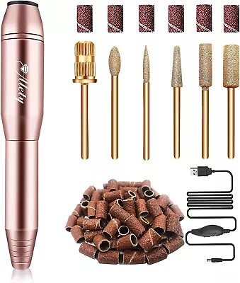 Electric Nail Drill Kit Portable Electric Nail File For Acrylic Gel Nails | NEW • $26.55