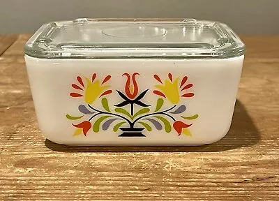 Vintage McKee Pennsylvania Dutch Refrigerator Dish With Lid • $99