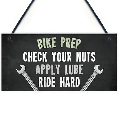 Funny Motorbike Motorcycle Gifts For Men Him Novelty Biker Gifts For Birthday • £3.99