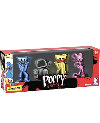 Poppy Playtime - Series 1 - 4-Pack Figures - Huggy Wuggy • £57.91