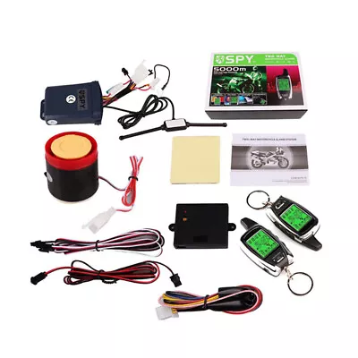 Motorcycle -Theft  System 2-Way LCD   Remote Engine I7H1 • $81.95