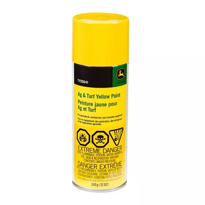 John Deere Yellow Paint Ag & Turf Equipment Spray Can TY25641 • $13.31