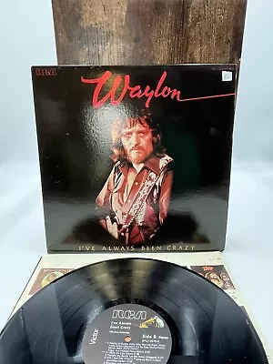 WAYLON JENNINGS I've Always Been Crazy LP RCA AFL1-2979 1st Press • $16.96