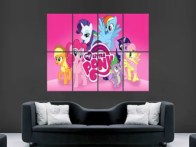 My Little Pony  Giant Wall Poster Art Picture Print Large Huge   • £18.75