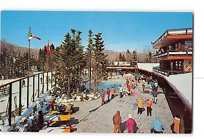 Mt Snow Vermont VT Vintage Postcard Main Base Lodge Heated Sauna Pool • $5.98