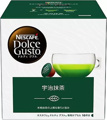 Nestle Coffee Capsules Nescafe Dolce Gusto Uji Matcha Green Tea 16 Cups  • $20.43