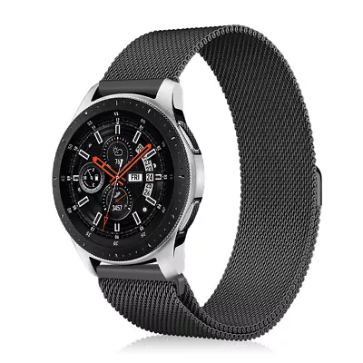For Samsung Galaxy Watch 3 45mm Smart Watch Metal Band Wrist Strap Magnet Lock • $4.99