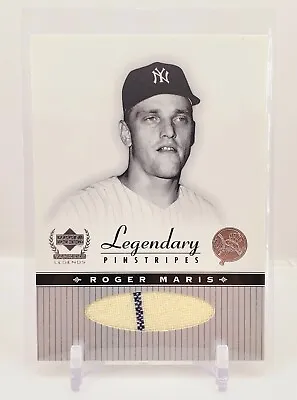 2000 Upper Deck Yankee Legends Roger Maris Legendary Pinstripes Jersey RM-LP C1 • $59.99