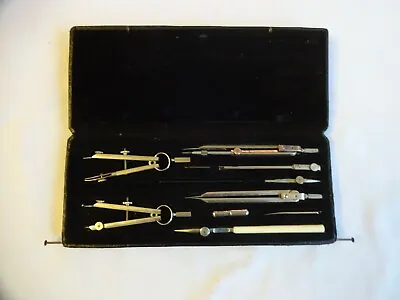 Vintage Anker Precision Compass Drafting Draughting Drawing Set • £40
