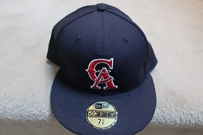 California Angels Vintage Pre Owned New Era 59FIFTY Fitted Hat Size 7 3/8 • $38.50