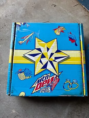 RARE Mtn Dew Cake Smash Collectors Box WITH CARD (NO CANS) • $70