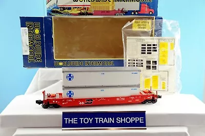 K-line Intermodal Die-cast Dttx Deep Well 16  Car W 2 Santa Fe Containers. • $69.98