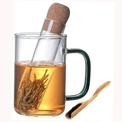 Glass Tea Infuser - Clear And Modern For All Type Of Tea & Tea Flower • $10.49