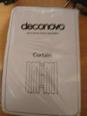 Deconovo Blackout Curtains Bedroom Super Soft Thermal Insulated Curtains Eyelet • £10