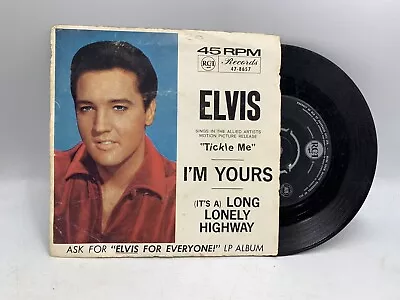 Elvis Presley – I'm Yours / (It's A) Long Lonely Highway 1965 7  VINYL LP RECORD • $5.96