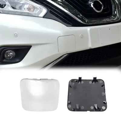 White Front Bumper Tow Hook Cover Cap For Nissan Murano 2015-2019 622A0-5AA1H • $15.99