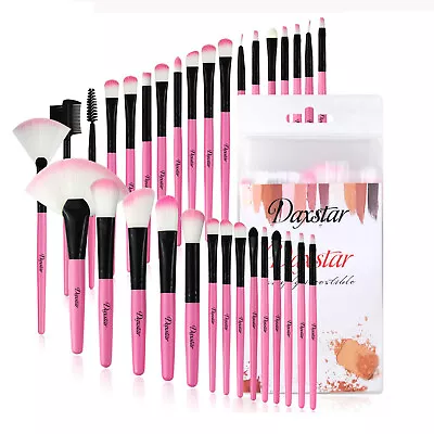 32Pcs Makeup Brushes Make Up Brush Set Face Eye Lip Foundation Eyeshadow Brush • $7.99