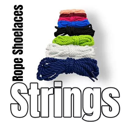 Strings Laces Twisted 8MM Round. Fits Thru Most Eyelids Fast Ship From U.S. 60  • $9.98