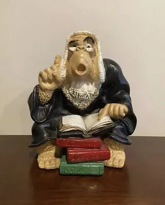 Vintage Monkey Judge Plastic Ape Figurine V Kendrick 1971 Universal StatuaryCorp • $34.99