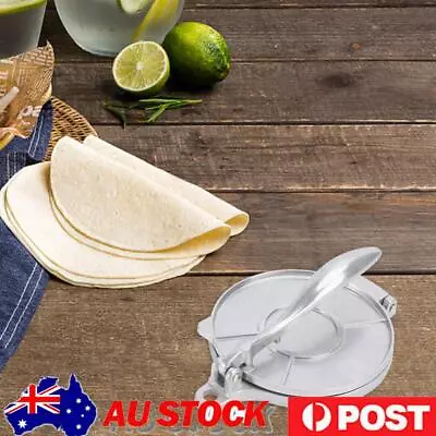 DIY Manual Pie Press Maker Anti-rust Tortilla Press Mold For Baking Crepe Waffle • $18.88