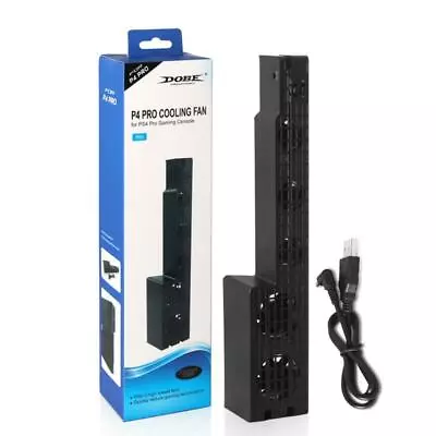 $25.94 • Buy 5-Fan External Super Turbo USB Cooling Fan For 4 PS4 Pro Game Console
