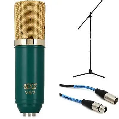 MXL V67G Large-diaphragm Condenser Microphone Bundle With Stand And Cable • $149