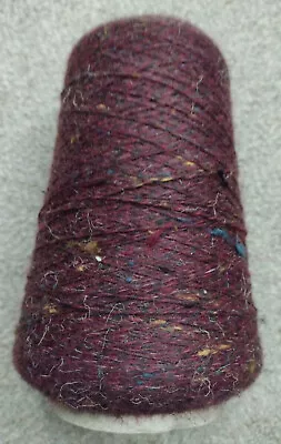 £4.50 • Buy 300g Cone Of Fine Wool Mix Yarn For Machine Knitting