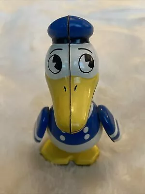 Vintage Young Epoch Donald Duck Tin Wind-Up Toy Disney • $25