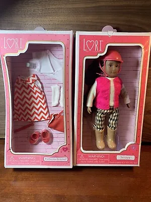 LORI Doll Seraya Cool Equestrian Style Size 6  Horse Riding Plus Extra Outfit • $25.78