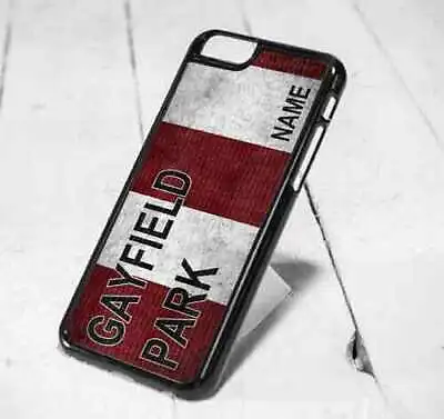 Arbroath Personalised Phone Case - Bar Scarf Style - Hard Plastic Case • £7.95