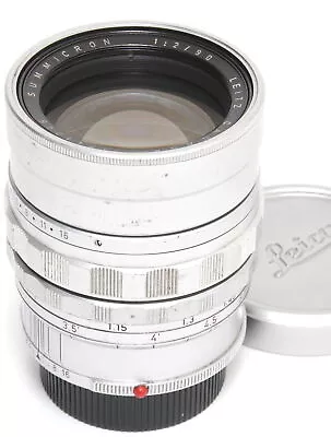 Leica 2/90mm Summicron Silver Rare For Visoflex III • $776.35
