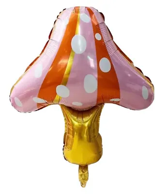 Fairy Toadstool Foil Balloon Mushroom Magic Woodland Air Fill Party Decorations • £3.49