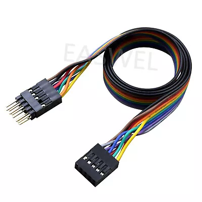 9pin USB2.0 Male To Female Extension Cable USB 2.0 M/F 50cm Motherboard • $6.04