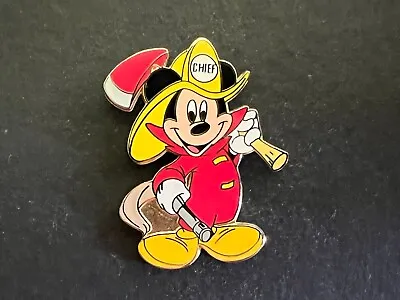 DLR - Firefighter Chief Mickey Mouse Retired Disney Pin 658 • $39