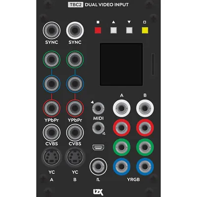 LZX TBC2 Dual Video Input Eurorack Synth Module • $999